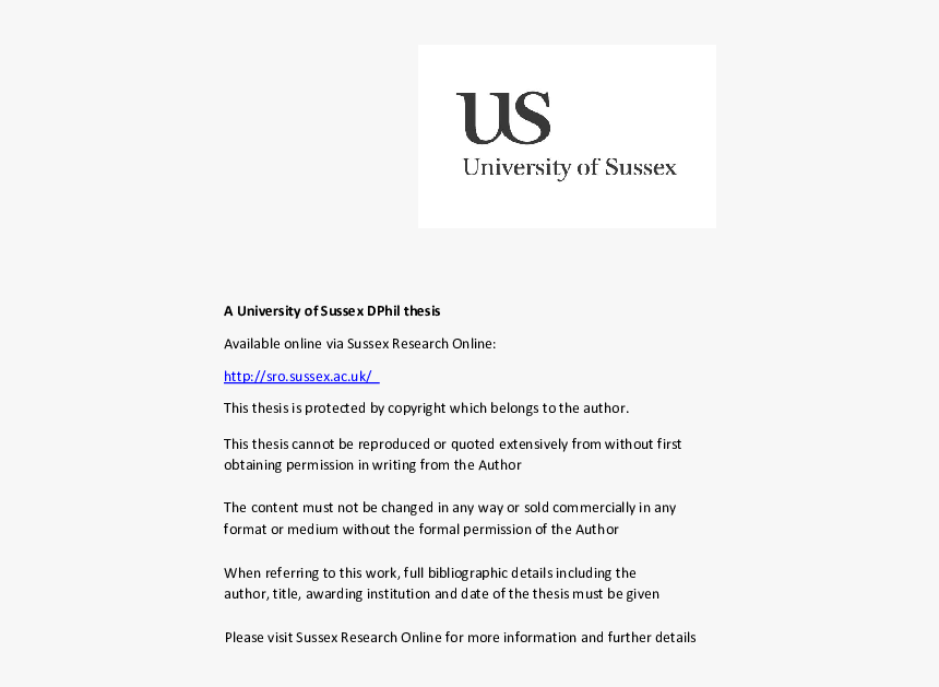 University Of Sussex, HD Png Download