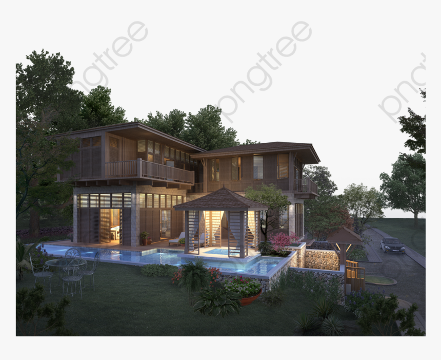 Transparent Clipart Of House - Вуличні Лед Світильники На Сонячній Батареї, HD Png Download