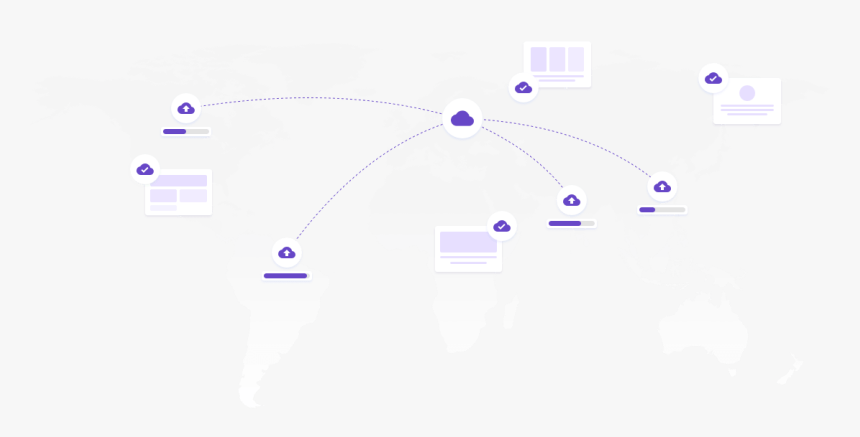 Faster - Stronger - Dedicated - - World Map, HD Png Download
