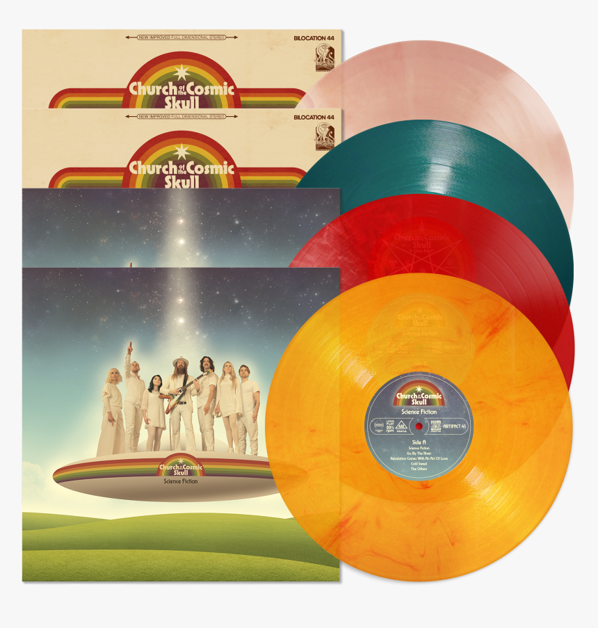 Church Of The Cosmic Skull Science Fiction , Png Download - Church Of The Cosmic Skull Albuns, Transparent Png