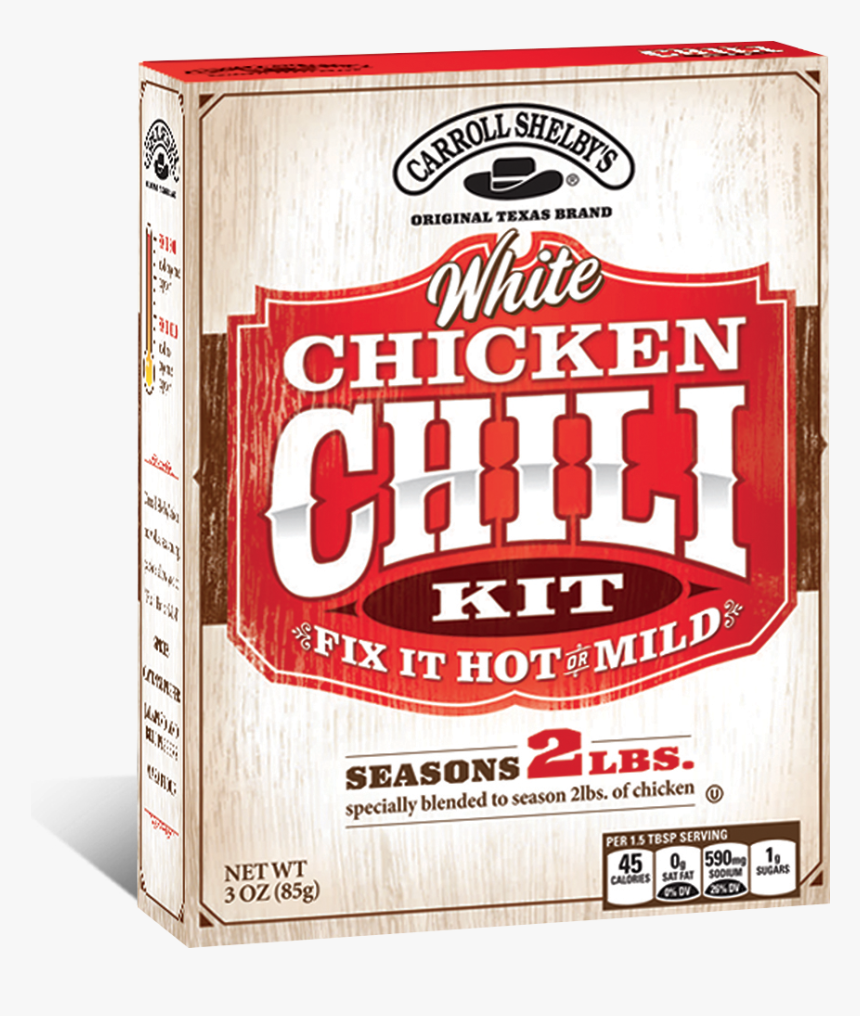 Carroll Shelby S White Chicken Chili Kit - Food, HD Png Download
