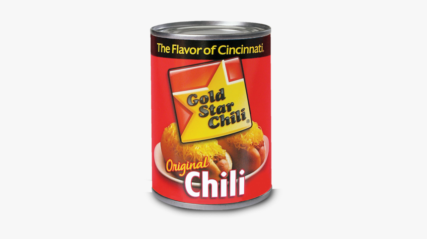 Chili By The Case - Gold Star Chili Can, HD Png Download