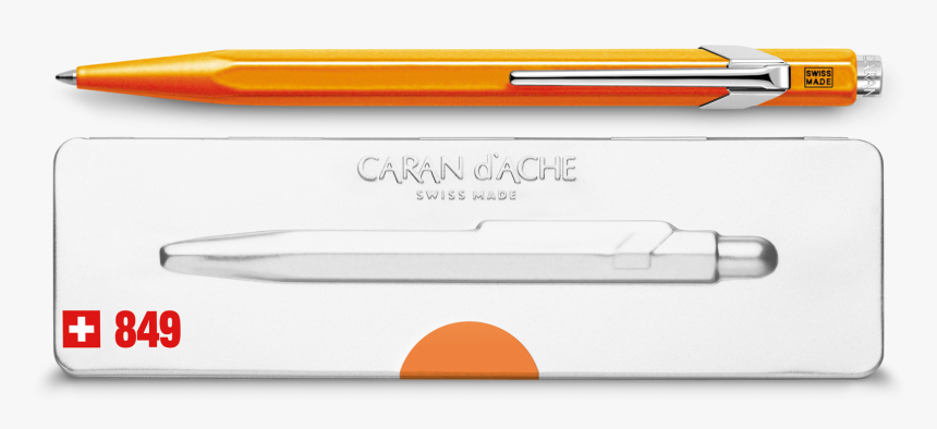 Caran D Ache 849 Fluo Ballpoint Pen, HD Png Download