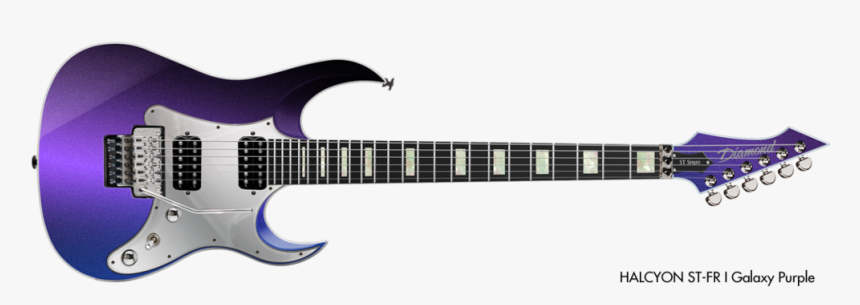 Galaxy Purple Guitar, HD Png Download