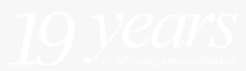 18 Years Of Delivering Timeless Holidays - Calligraphy, HD Png Download