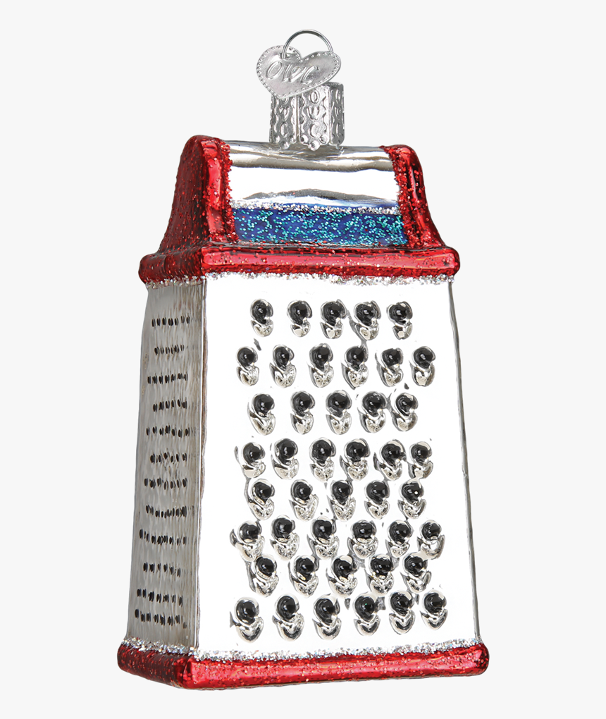 Cheese Grater Old World Glass Ornament - Cheese Grater Christmas Ornament, HD Png Download