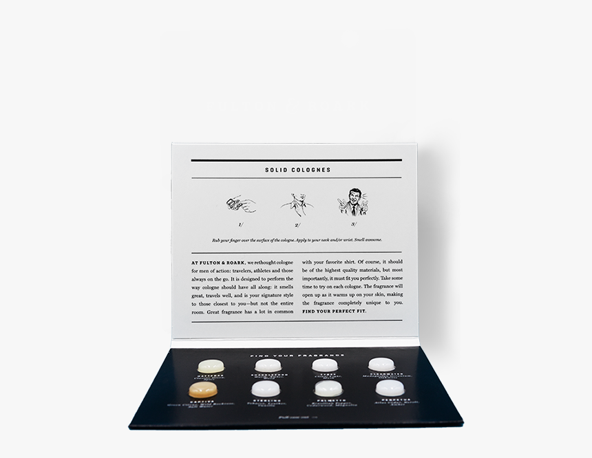 Solid Cologne Sample Pack - Fulton And Roark Samples, HD Png Download