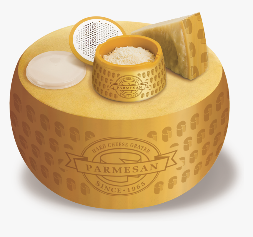 Cheese Wheel Grater - Montasio, HD Png Download