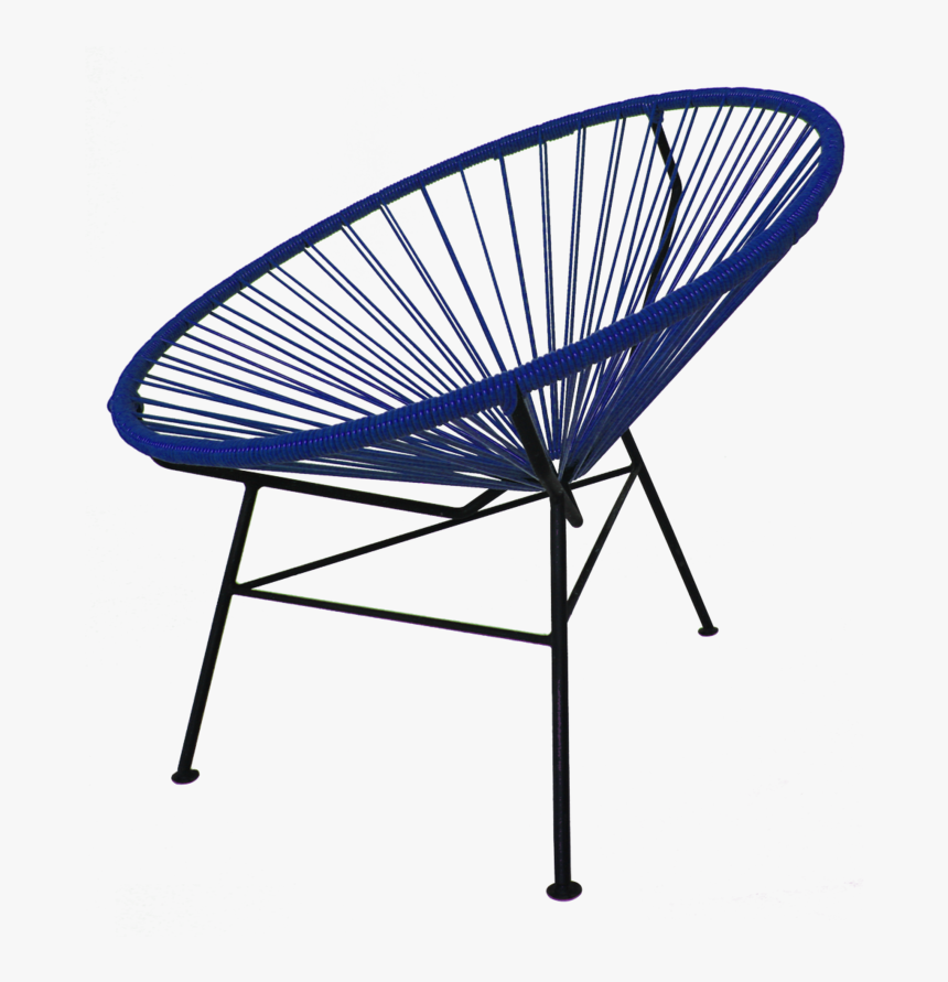 Silla Azul Rey Tipo Acapulco - Silla Acapulco Colima, HD Png Download