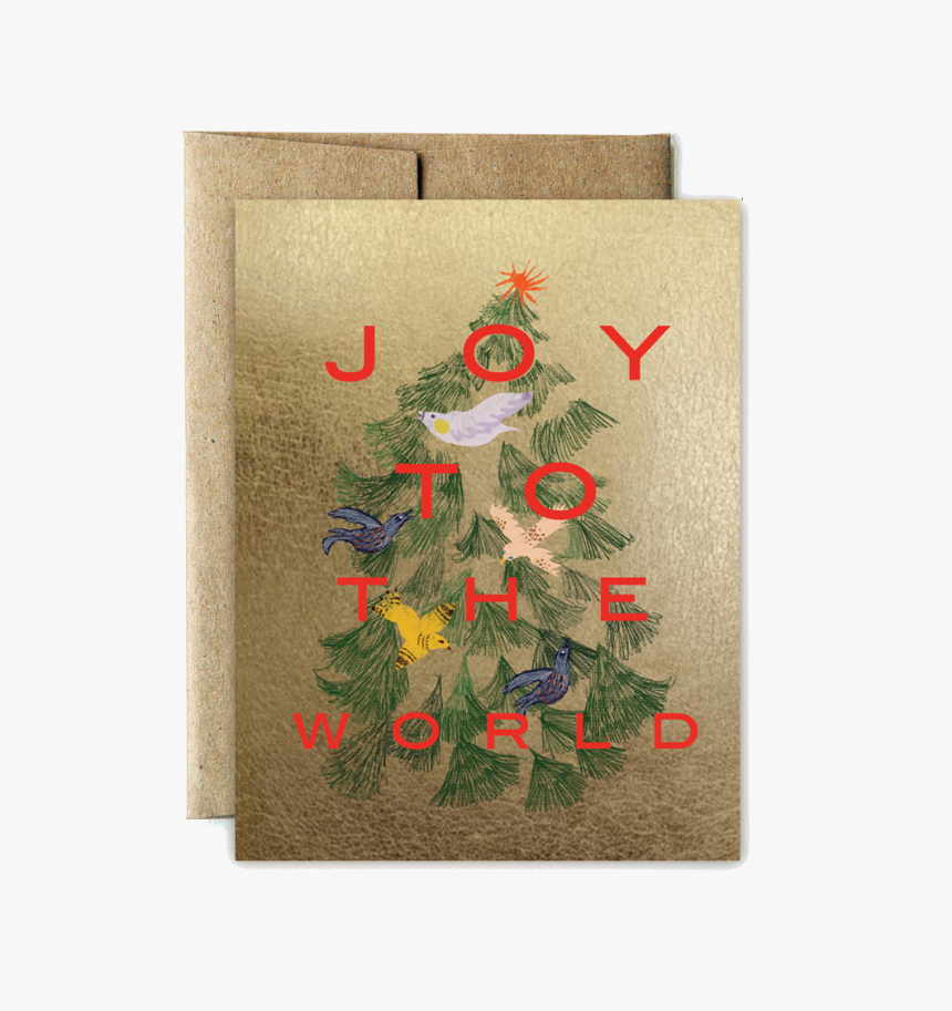 Bird Tree Joy Holidays - Christmas Tree, HD Png Download