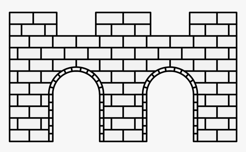 Bridge Of Two Arches , Png Download - Line Art, Transparent Png