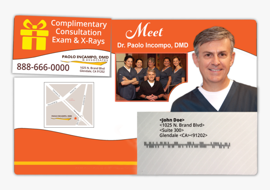 Incampo Back Of Postcard - Flyer, HD Png Download