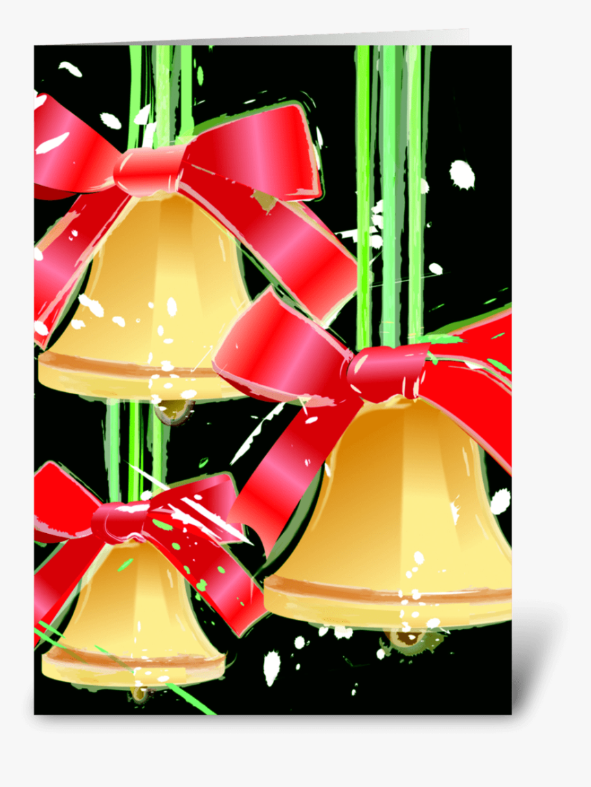 Christmas Joy And Happiness Greeting Card - Graphic Design, HD Png Download