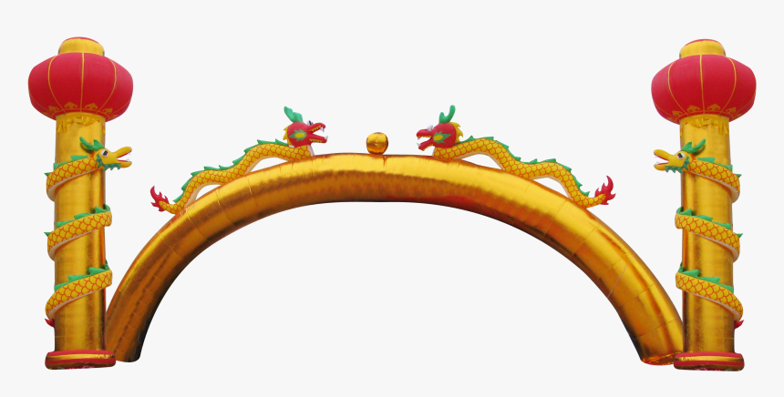 Arch Column Clip Art - Golden Arch Background, HD Png Download