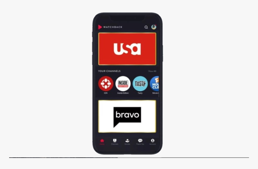 S Watchback&apos - Nbcu App, HD Png Download