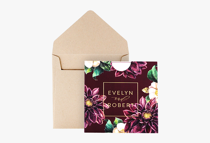 Cereza Invitation - Pansy, HD Png Download