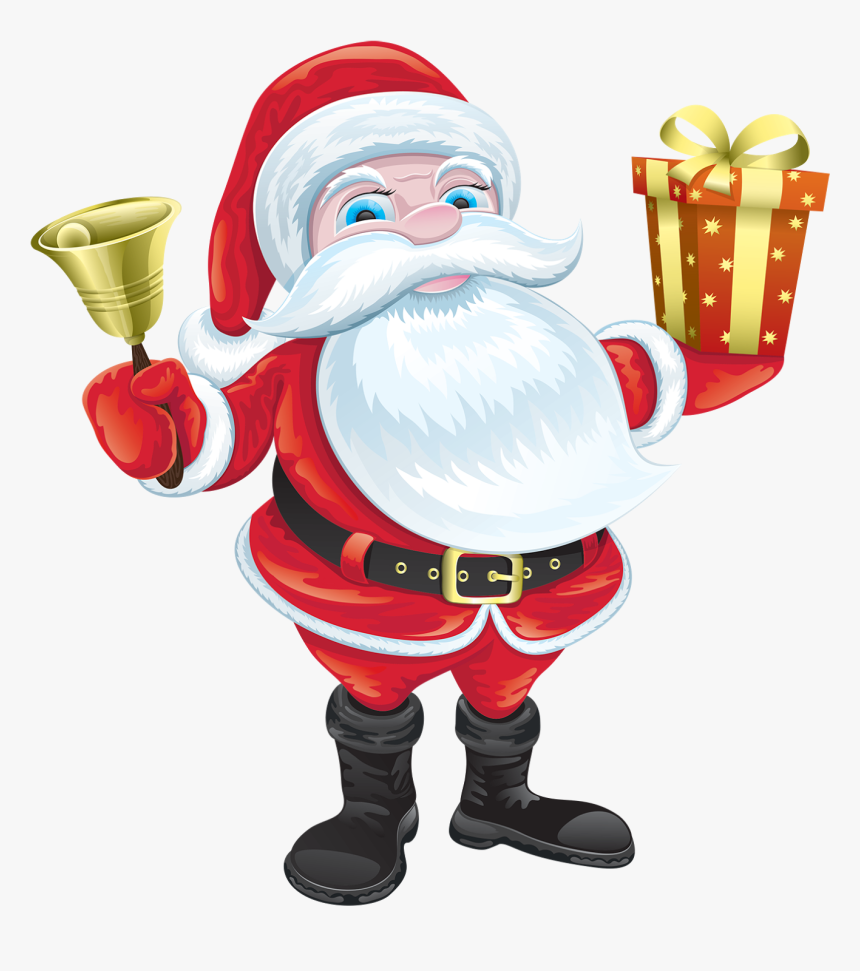 Transparent Christmas Party Clip Art - Santa Claus, HD Png Download