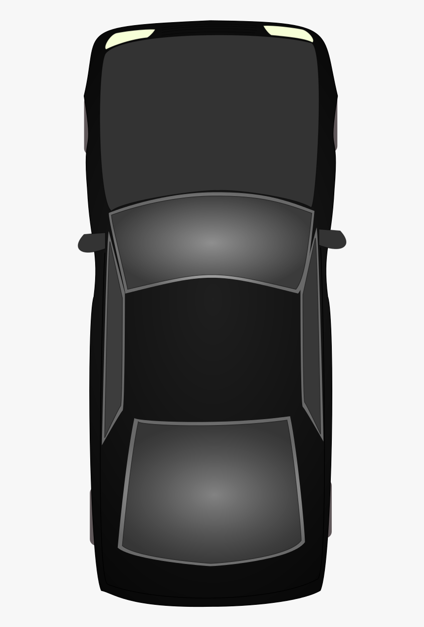 Car Top View Icons No Attribution - Top View Cartoon Png Car, Transparent Png