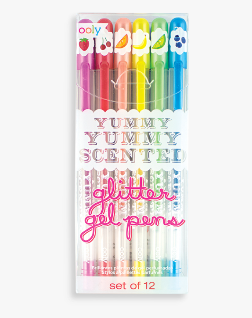 Yummy Yummy Scented Glitter Gel Pens, HD Png Download