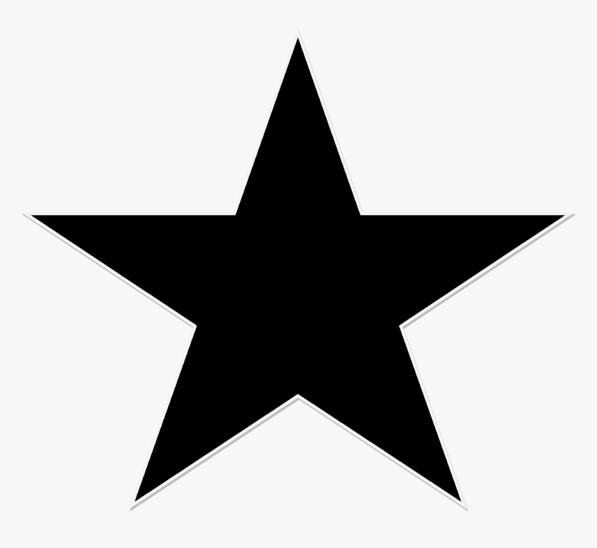 Star Png Image 001a - Black Star Png, Transparent Png