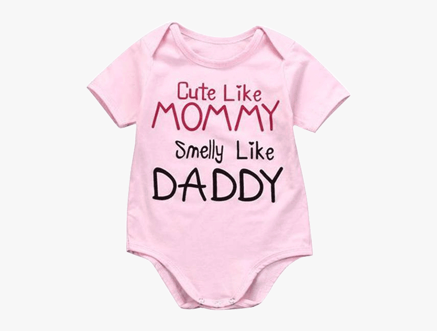 Petite Bello Bodysuit 0-3 Months Cute & Smelly Pink - Girl, HD Png Download