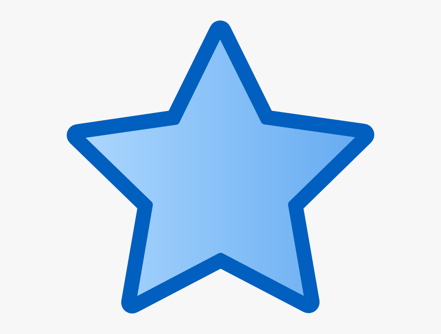 Blue Star Svg Clip Arts, HD Png Download