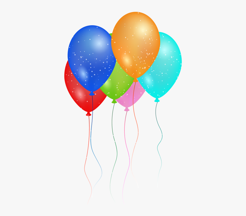 Birthday Party Balloon Png Image - Birthday Balloons Png Transparent, Png Download