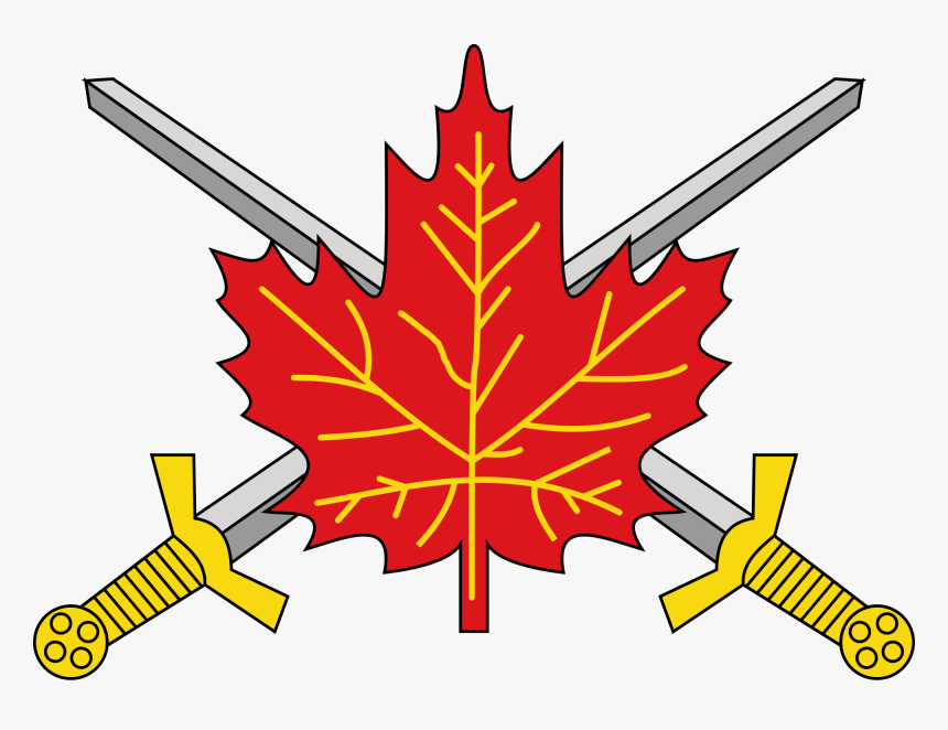File Canadian Army Badge - Canadian Army Flag, HD Png Download