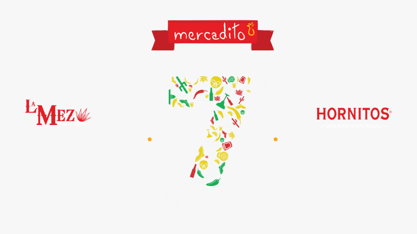 Mercadito 7 Year Anniversary - 7 Year Anniversary Png, Transparent Png
