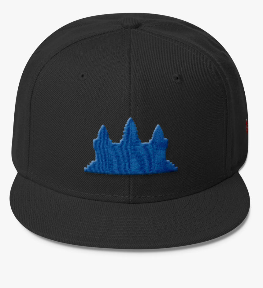 Wool Blend Snapback Blue Angkor Wat - Baseball Cap, HD Png Download