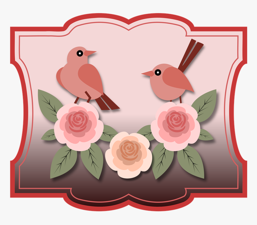 Pink Owl Clipart 29, Buy Clip Art - Flores Vintage Png, Transparent Png