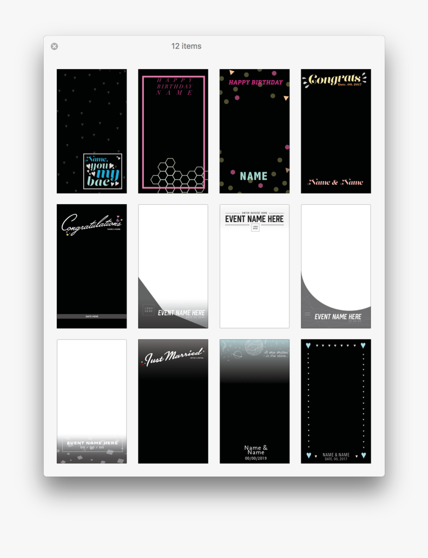 Snapchat Geofilter, HD Png Download