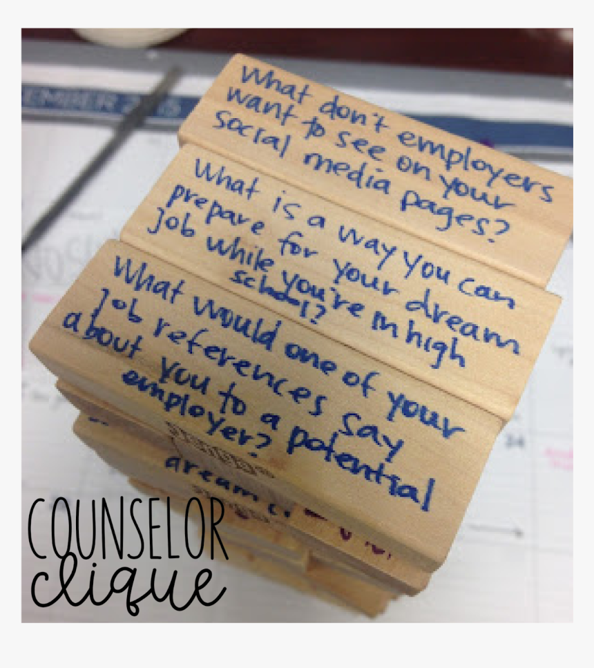 Jenga With Questions, HD Png Download