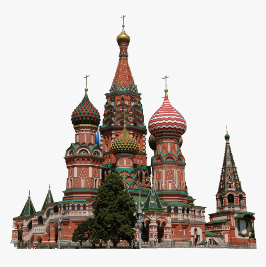 St Basil Cathedral Moscow - Saint Basil's Cathedral, HD Png Download