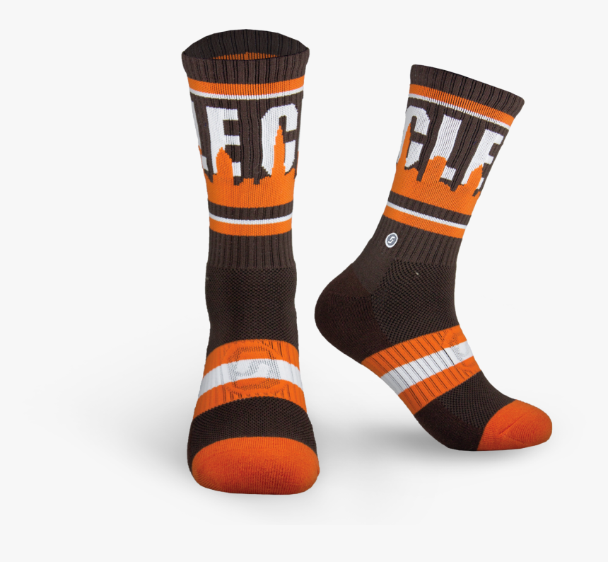Transparent Cleveland Brown Png - Cleveland Socks, Png Download