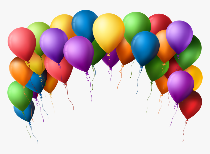 Balloons Png Balloon Background Cliparts Download Clip - Balloon Arch Transparent Background, Png Download