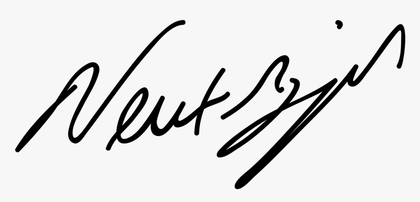 Newt Gingrich Signature, HD Png Download