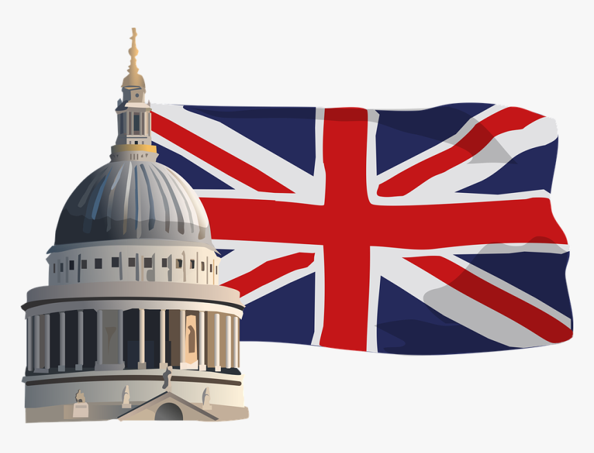 St Pauls Cathedral, Flag, Cathedral, Landmark, Antique - St Paul's Cathedral Png, Transparent Png