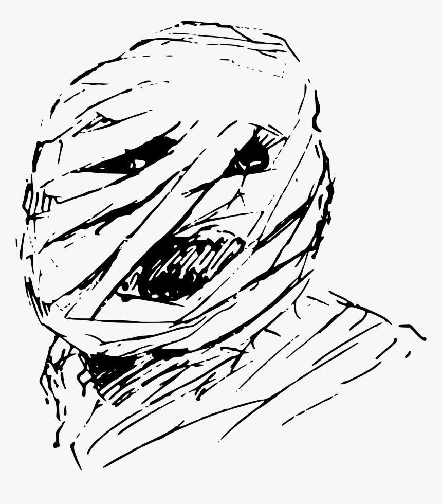 Horror Mummy Clip Arts - Portable Network Graphics, HD Png Download