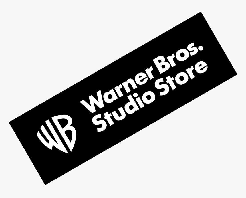Warner Bros Studio Store Logo Png Transparent - Warner Bros Store Logo, Png Download