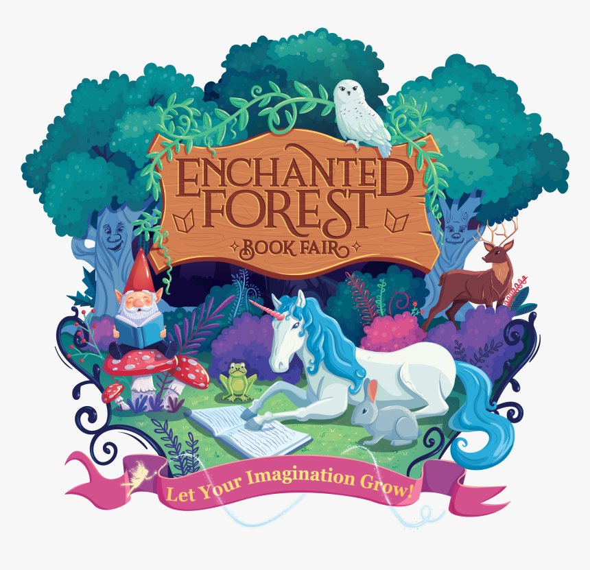 Scholastic Book Fair Enchanted Forest, HD Png Download
