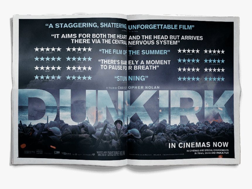 Esi Casestudy Warnerbros Dunkirk - Flyer, HD Png Download