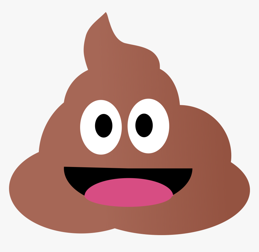 Pile Of Poo Emoji Emoticon Smiley Clip Art - Poo Pdf, HD Png Download