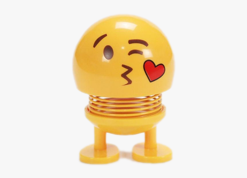 Spring Emoji Png Transparent Image - Auslese Car Dashboard Cute Spring Dancing Emoji Dolls, Png Download
