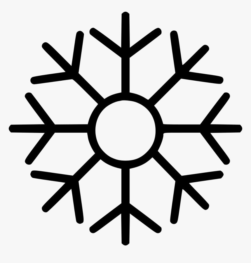 Snowflake - Transparent Background Snowflake Icon, HD Png Download