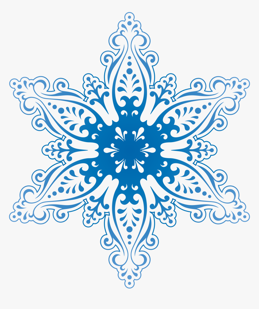 Snowflake Png Images - Red Snowflake Png, Transparent Png