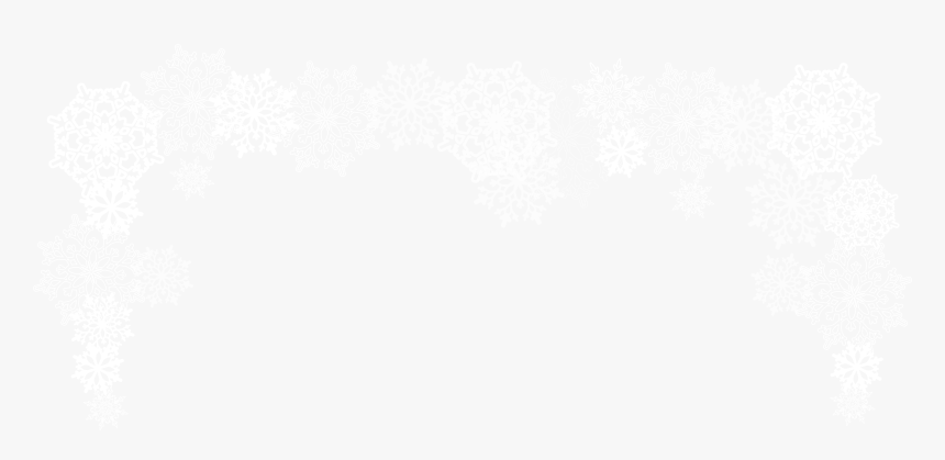 Snowflakes For Free - Border Snowflakes Transparent Png Free, Png Download