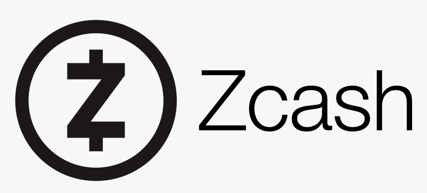 Black Horizontal Zcash Logo - Circle, HD Png Download