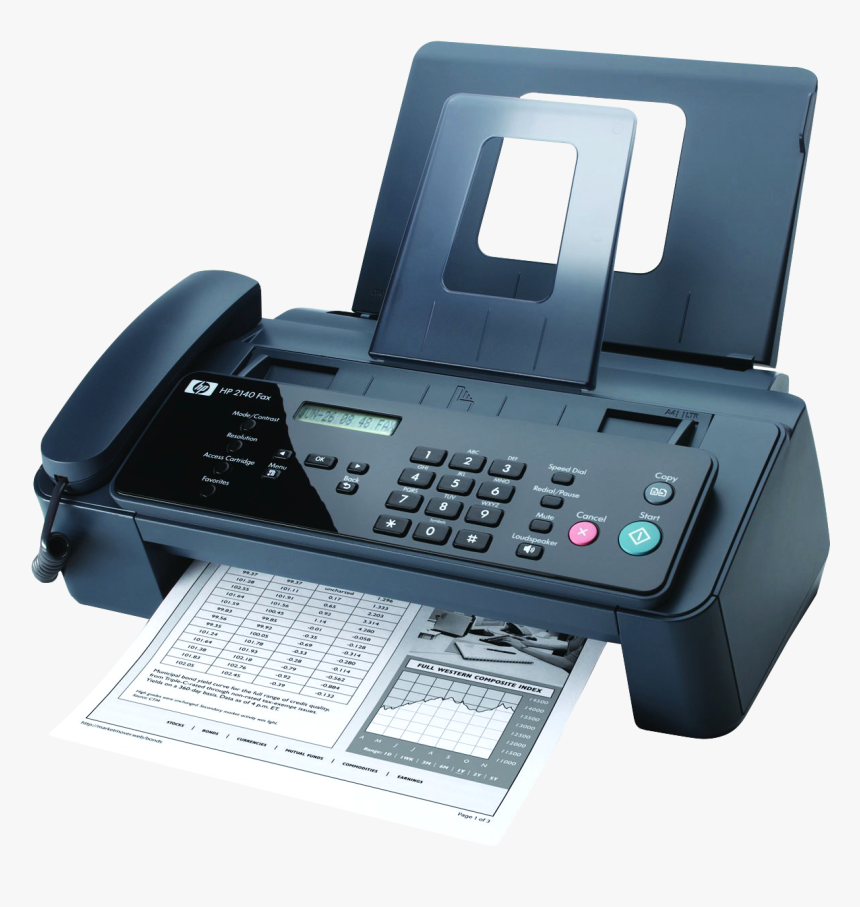 Fax Machine Png Image, Transparent Png