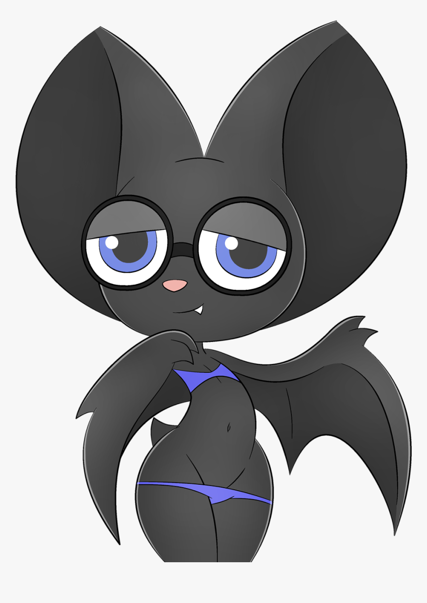 Cute Bat Mabel - Cartoon, HD Png Download